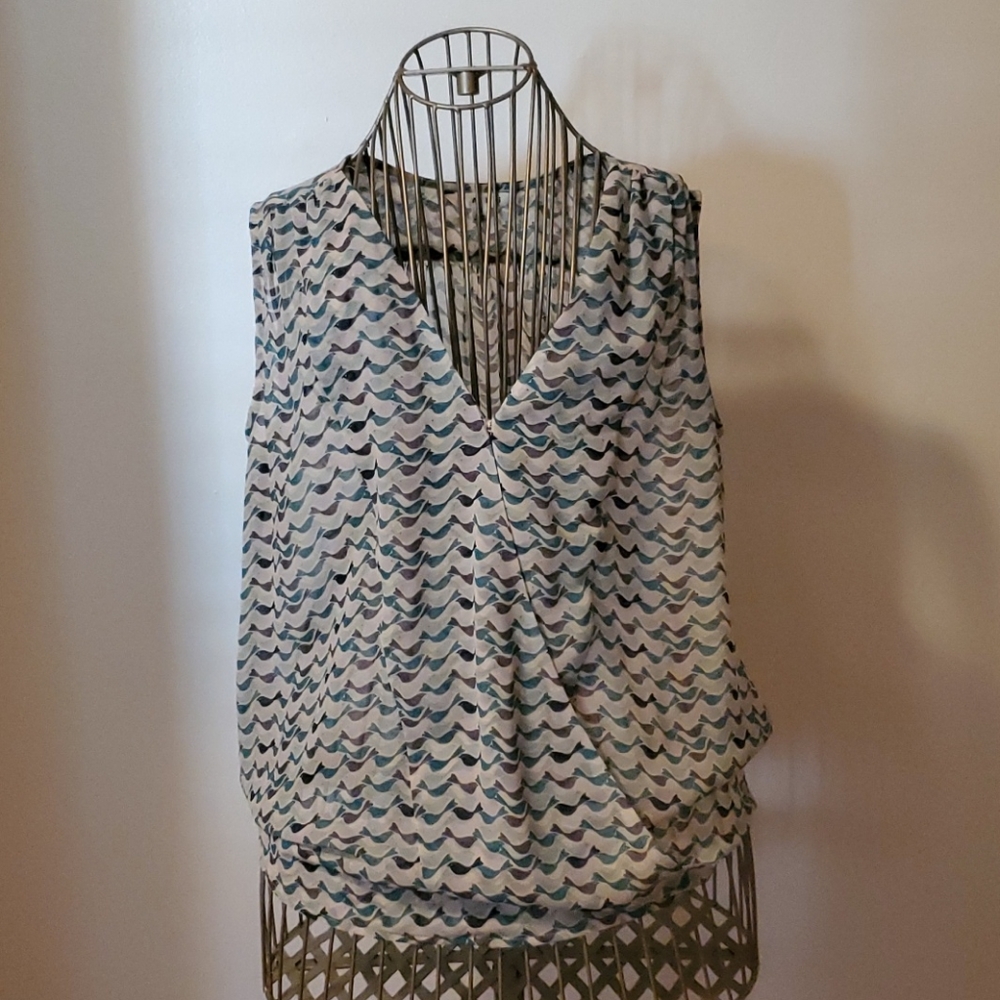 CAbi blouse, size S, but runs big